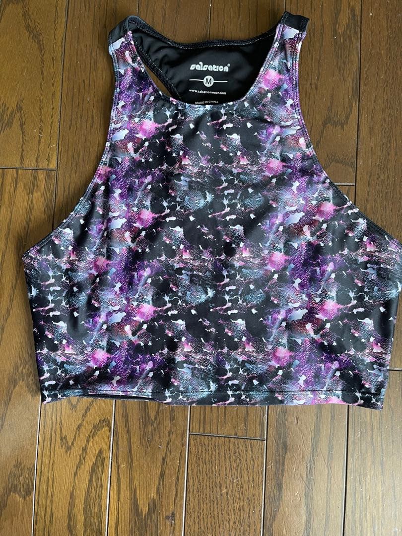 SALSATION タンクトップ ダークグリーン サルセーション タンクトップ