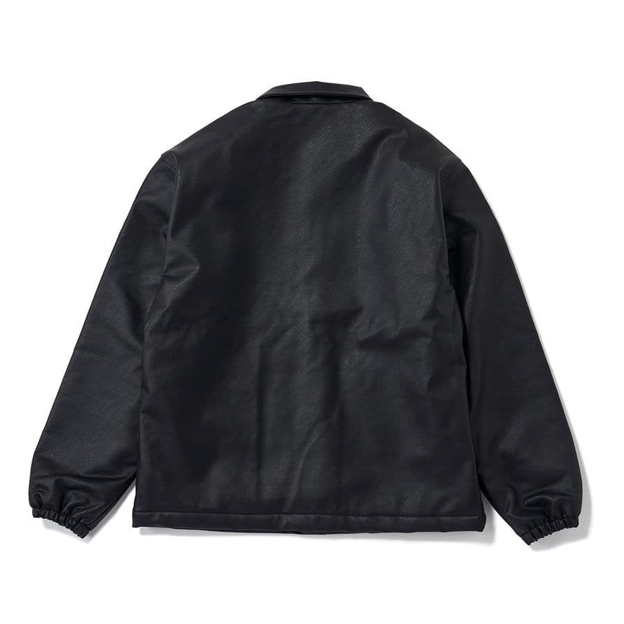 ROLLER FAKE LEATHER COACH JACKET M 最安