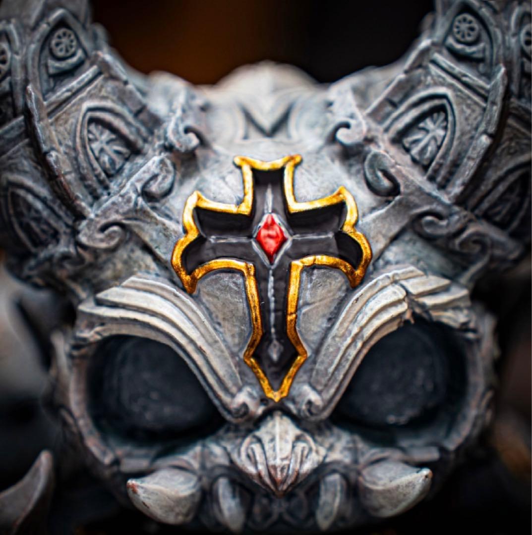 教会の片隅 -石像 Tooplastic ソフビ 未開封品