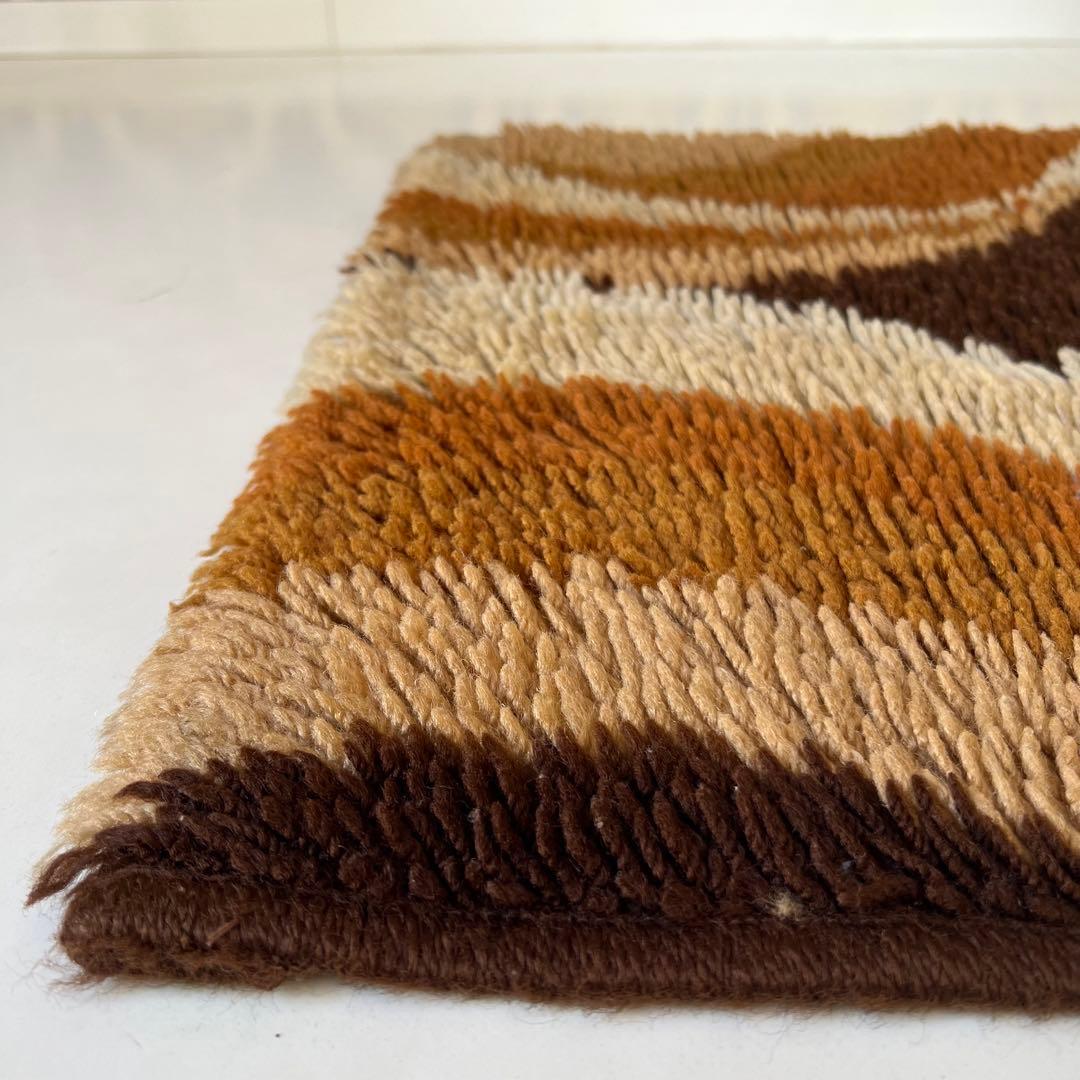 DESSO 60s 70s ヴィンテージラグ スペースエイジ ミッドセンチュリー