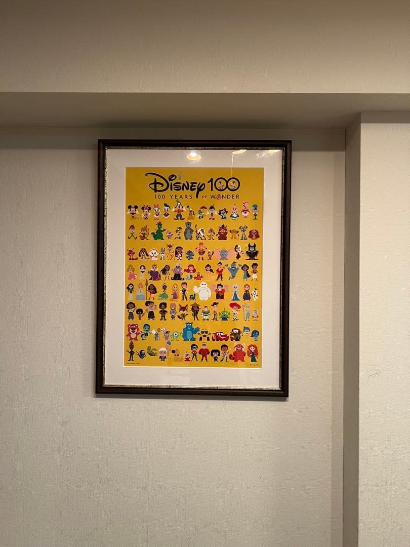 disney100周年 ディズニー絵画 世界限定100枚＋α - メルカリ