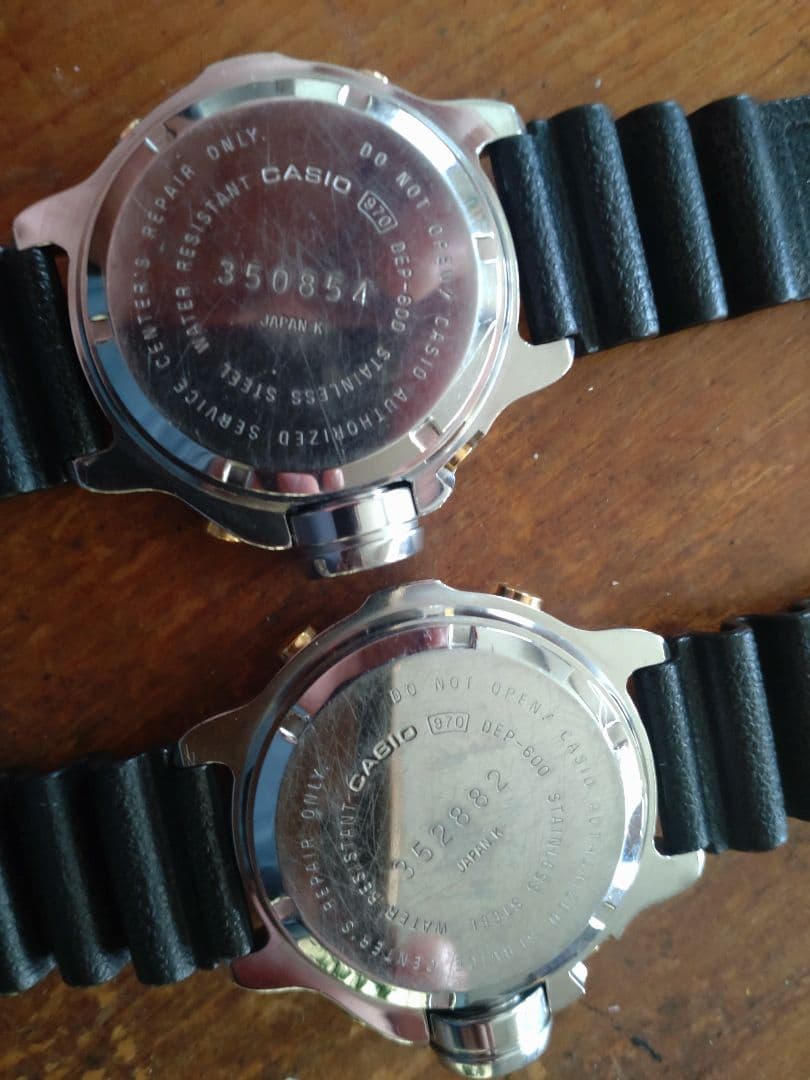 CASIO 潜水王 ジャンク 3本セット DEP-500 DEP-600 - メルカリ