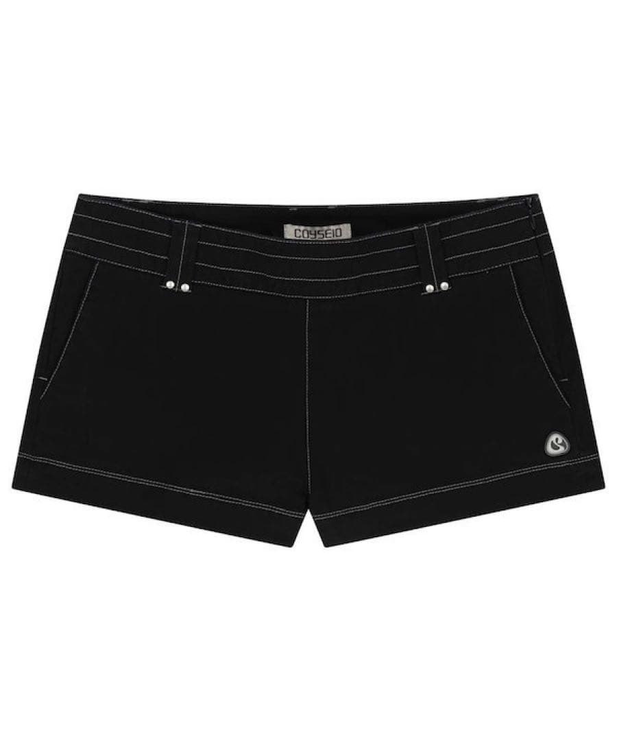 coyseio cozy shorts black コイセイオ - COYSEIO パンツ チャコール