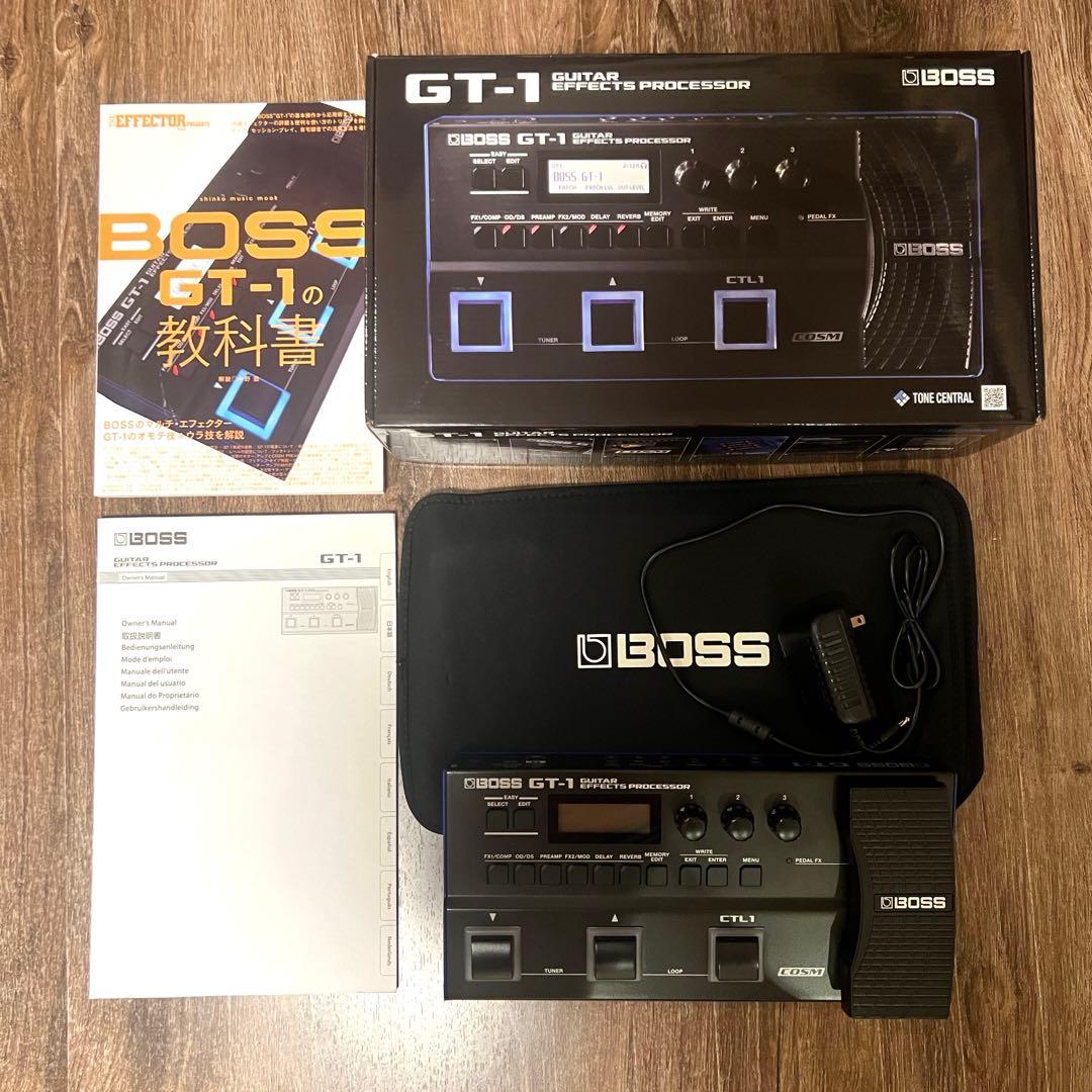 BOSS GT-1 エフェクター 本体 + 教則本