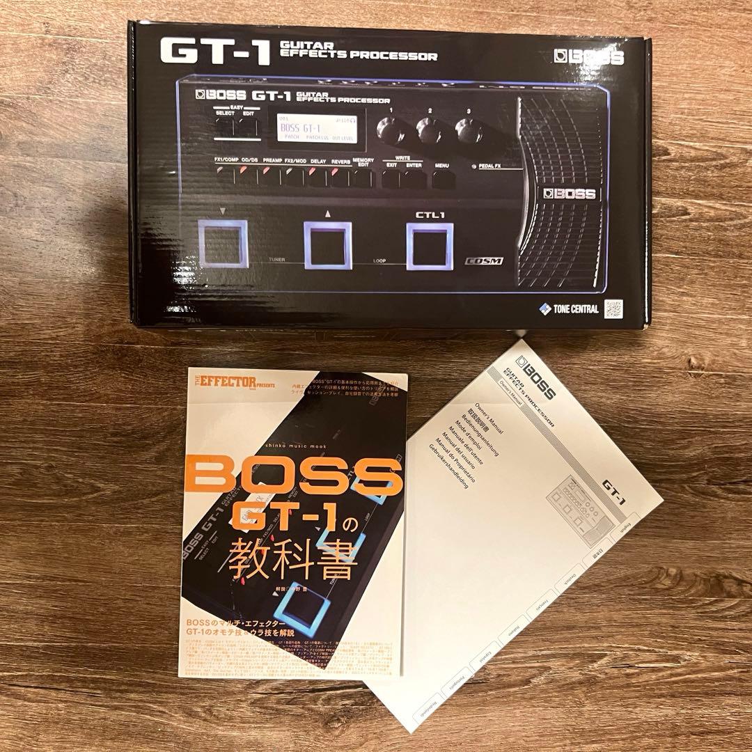 BOSS GT-1 エフェクター 本体 + 教則本