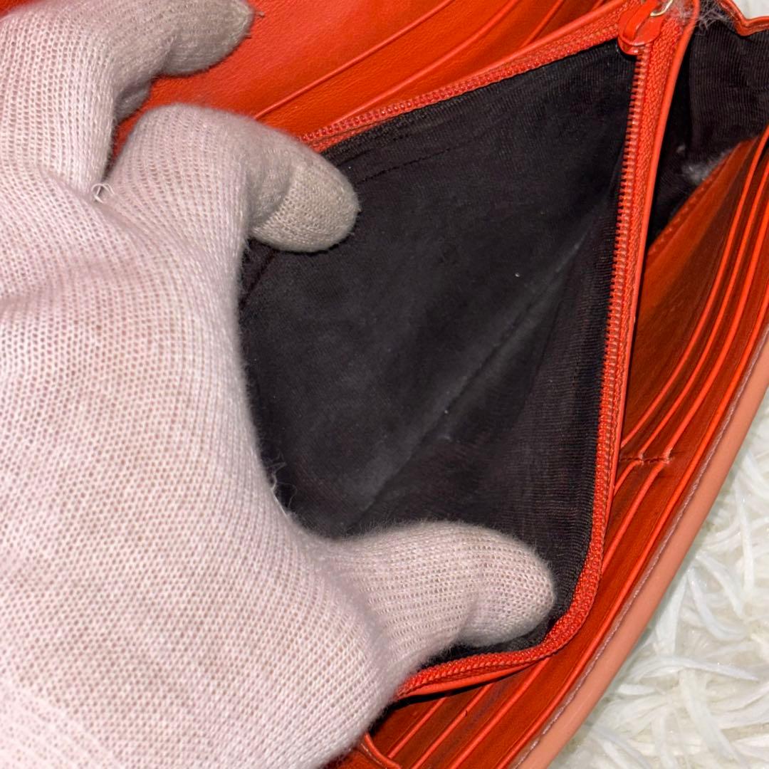 グッチ 長財布 二つ折り財布 リボン インターロッキング GGスプリーム