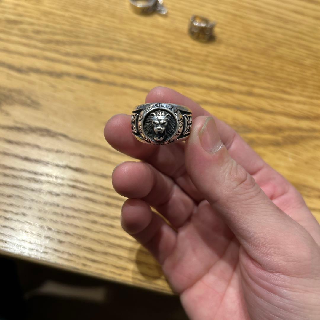 ライオン彫刻 シルバーリング　ディールデザイン　deal design 楽天市場】ディールデザイン DEAL DESIGN キッシーズライオン シルバー