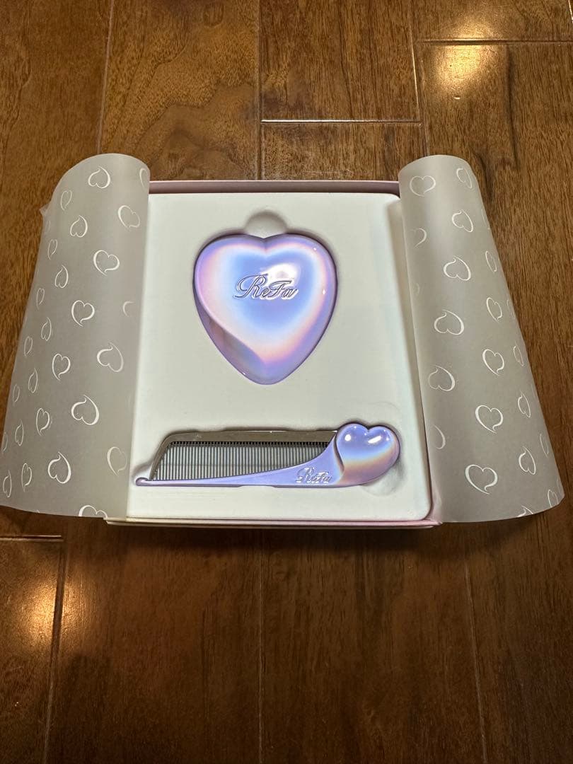 新品未開封　ReFa VIP 会員限定 2点セットシルキーパープル　コーム 未使用 ReFa VIP 会員限定 セット シルキーパープル コーム ミラー