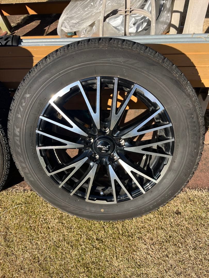 ブリザック VRX 4本 ホイール付き ブリザック VRX ヴェルファイア エスティマ アルファード