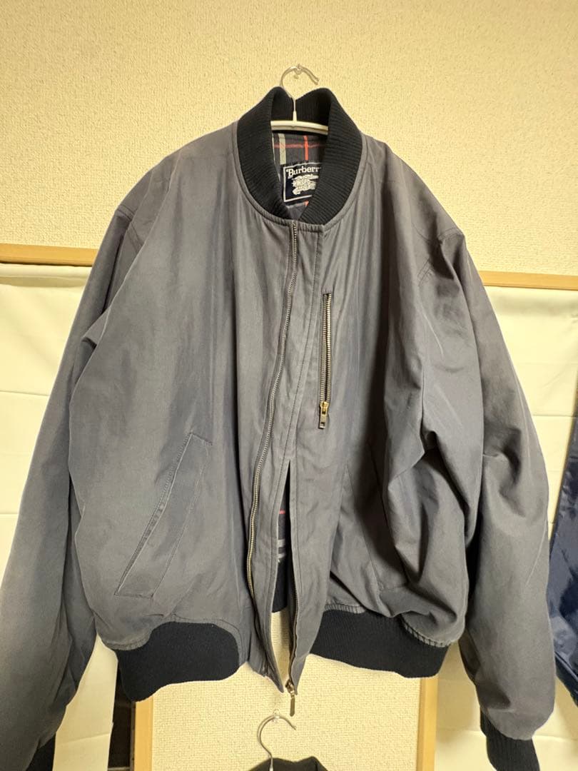 90's Burberry チェック柄ブルゾン 即購入可 中古・古着通販】BURBERRY BLACK LABEL (バーバリーブラックレーベル