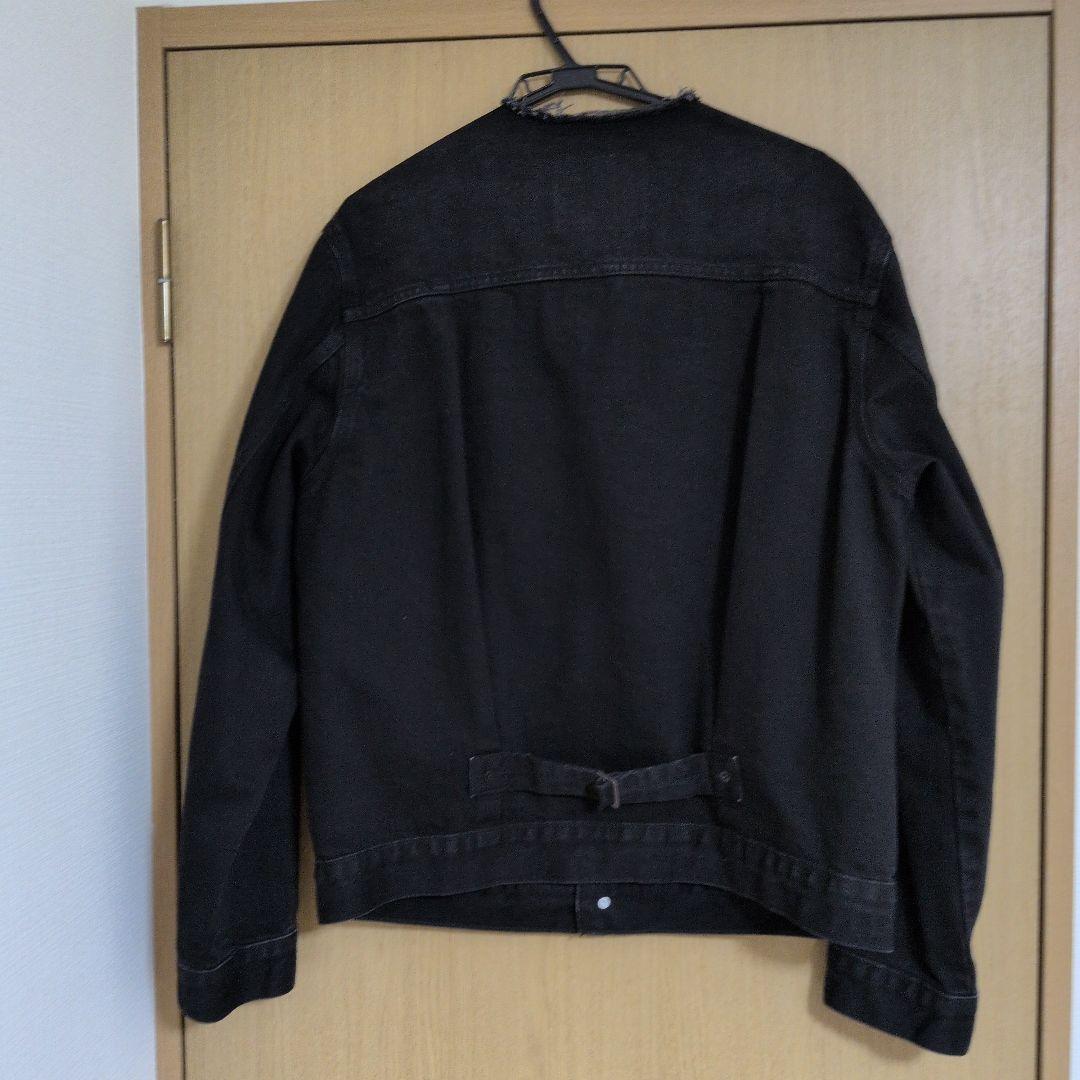 EDIFICE Levi's 別注ノーカラー デニムジャケットType 1 - メルカリ