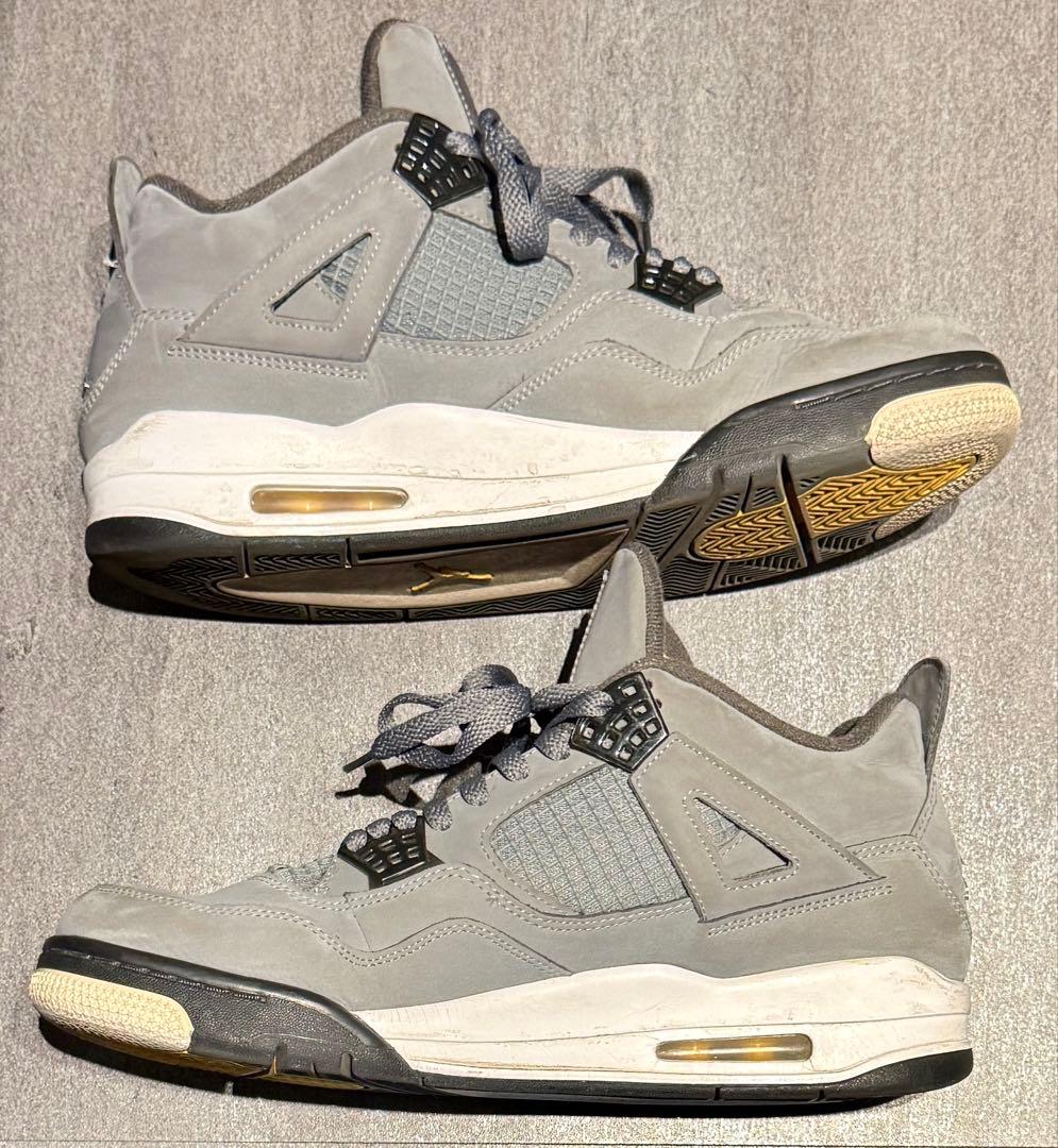 靴 Nike Air Jordan 4 \"Cool Grey\" 28.5cm
