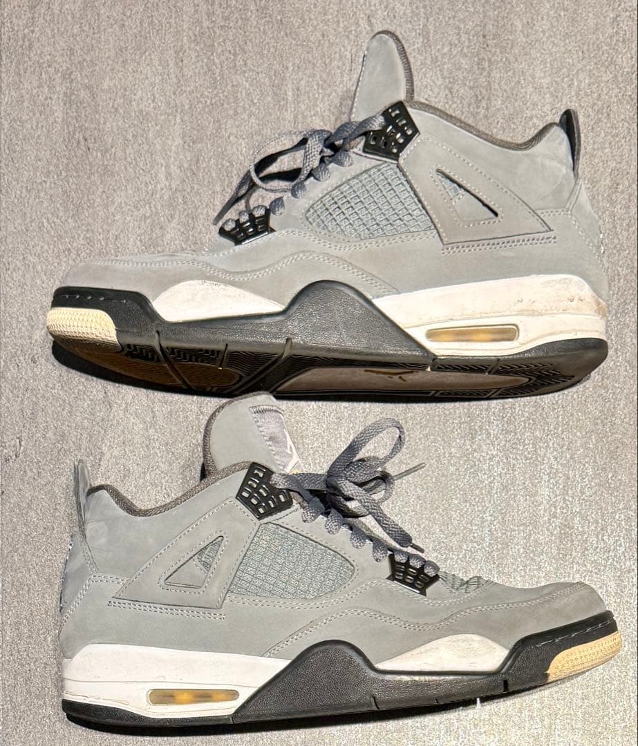 靴 Nike Air Jordan 4 \"Cool Grey\" 28.5cm