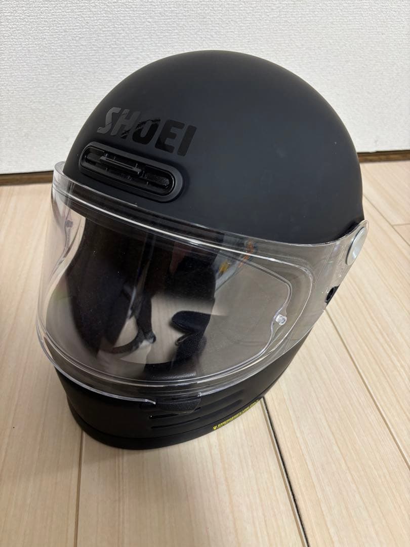 2024製造　SHOEI グラムスター　マットブラック フルフェイスヘルメット 新製品】SHOEIのネオレトロフルフェイス「Glamster BLAST」にマット