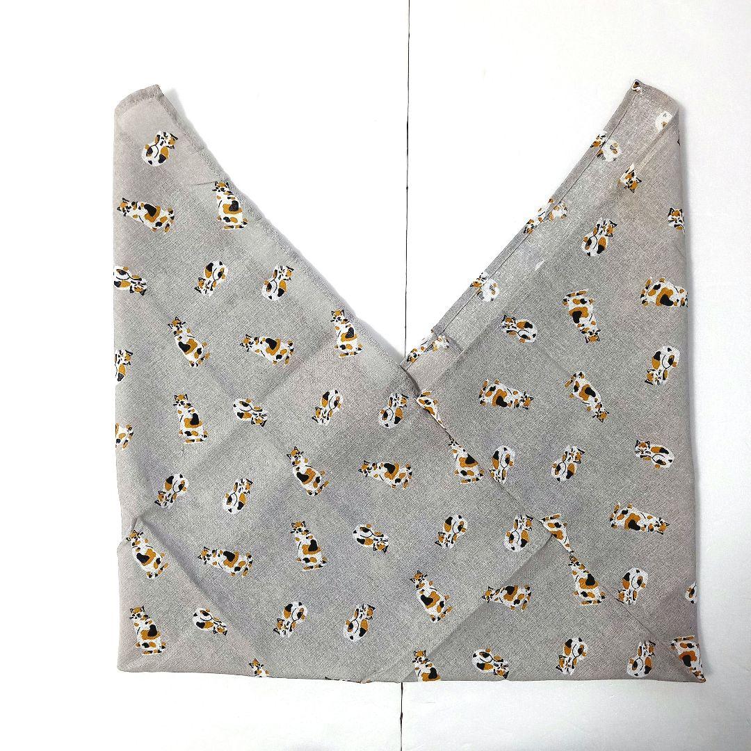 あずま袋◇手拭い◇エコバック◇コンビニバック◇ハンドメイド【ねこ柄