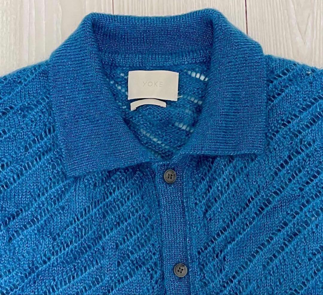 YOKE SILK MOHAIR BUTTONED CARDIGAN - メルカリ