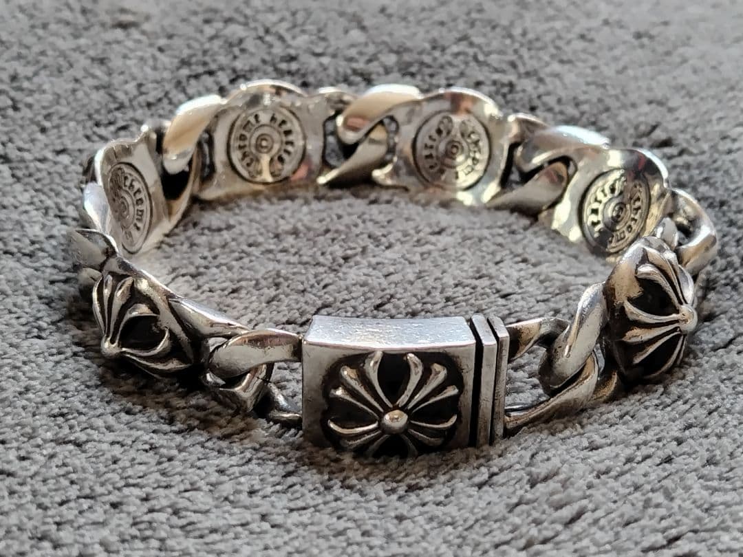 クロムハーツ クロスボールブレスレット/6リンク/1991年製/最初期