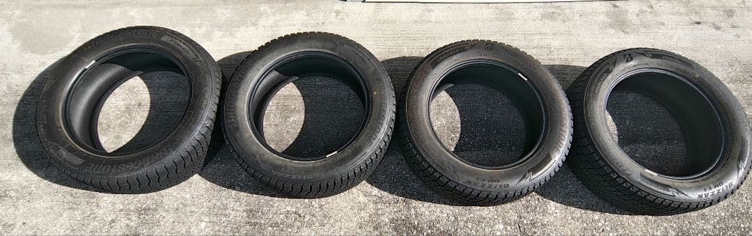 バリ山 ブリヂストン DM-V3 225/60R18 スタッドレスタイヤ ブリザック 225/60R18 100Q ブリヂストン BLIZZAK DM-V3 冬