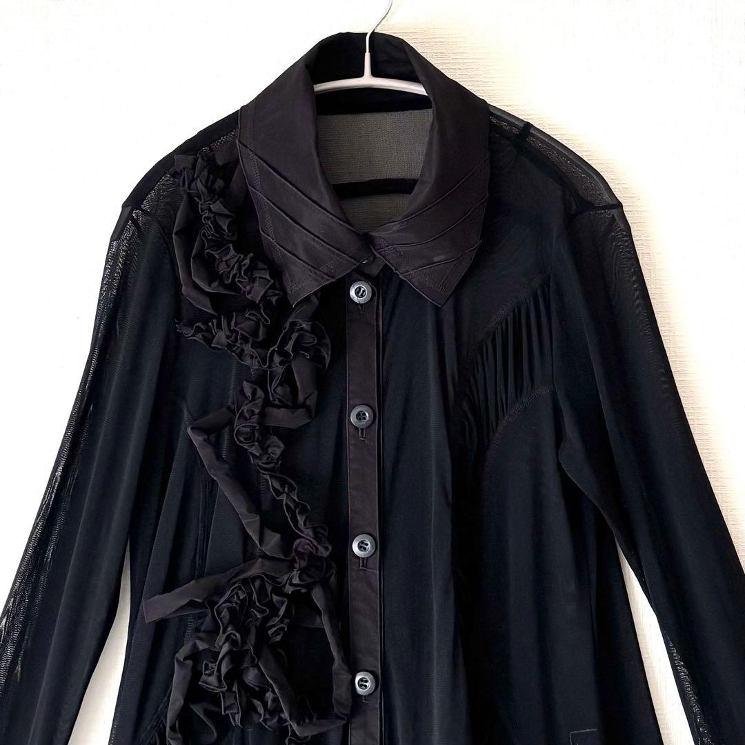 EIKO KONDO エイココンドウ】チュニック ブラウス シアー チュール