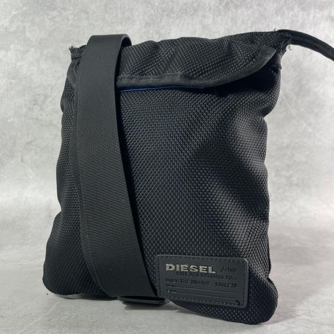 DIESEL ブラック ショルダーバッグ　メッシュデザイン　調整可能ストラップ 楽天市場】ディーゼル バッグ 鞄 DIESEL メンズ ショルダーバッグ ミニ