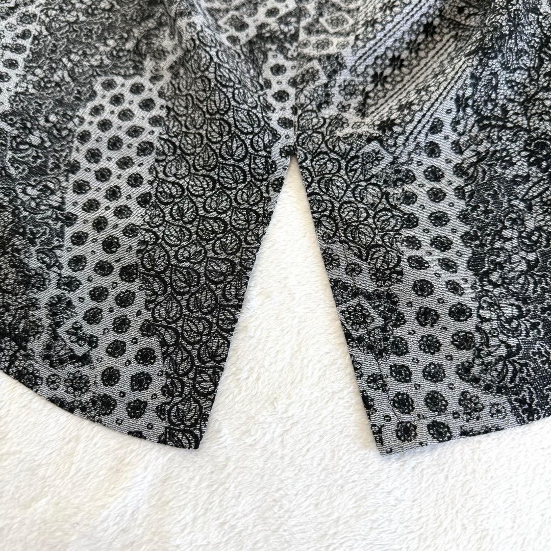 詩仙堂 ちりめん 花柄 ノースリーブ チュニック - メルカリ