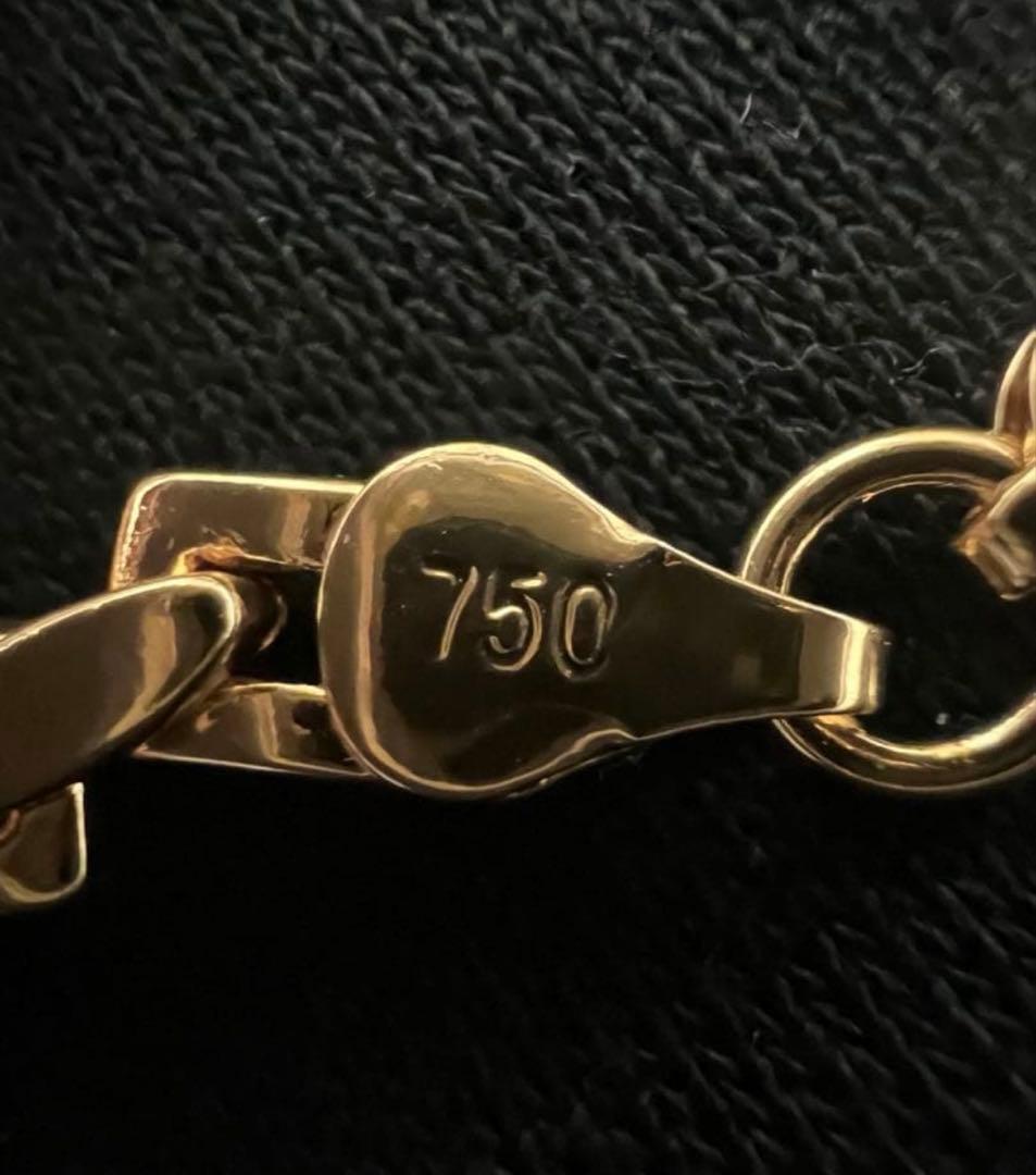 遺品整理イタリア製750刻印ネックレス - メルカリ