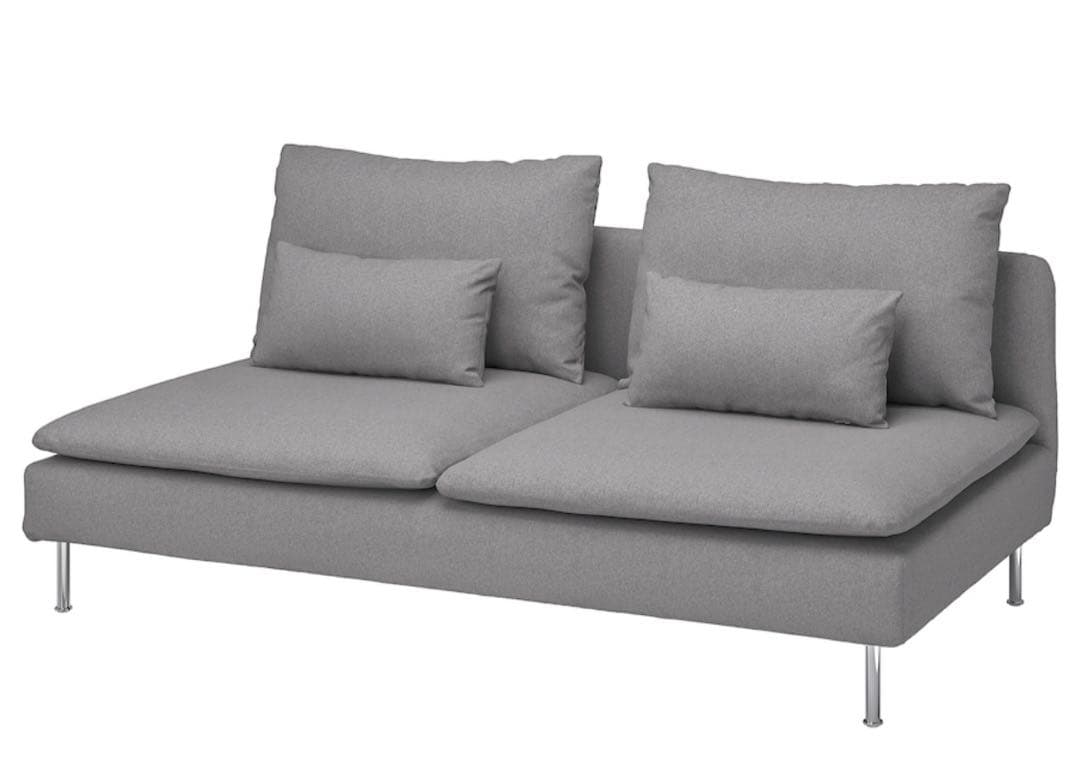 【yu-】SÖDERHAMN ソーデルハムン 3人掛けソファー　IKEA SÖDERHAMN ソーデルハムン 3人掛けソファセクション, ヴィーアルプ