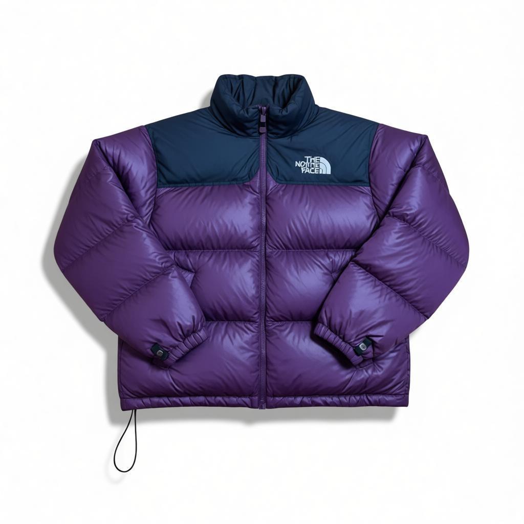 ノースフェイス ヌプシ NUPTSE DOWN JACKET パープル - メルカリ