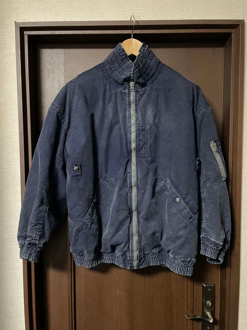 S*e様 テンダーロイン　acid ma-1 ネイビー　サイズM JKT ジャケ TENDERLOIN - 19AW Sサイズ テンダーロイン ACID MA-1 ジャケット