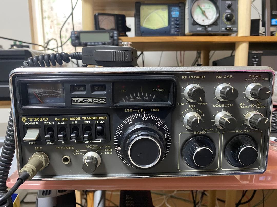 TRIO TS-600 オールモードトランシーバー 整備品 TS600 動作品 TRIO トリオ TRIO TS-600 50MHz オールモード