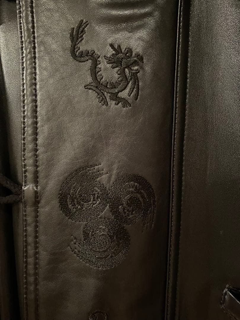 超希少　VIP ジャネットジャクソン　龍刺繍　山本寛斎　羊革