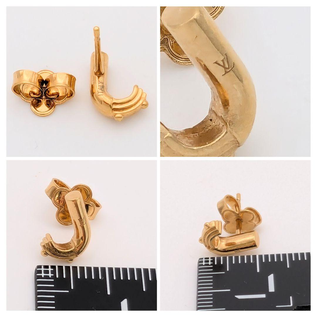 美品 ルイヴィトン ブックルドレイユ LV＆ME ピアス 片方 イニシャル