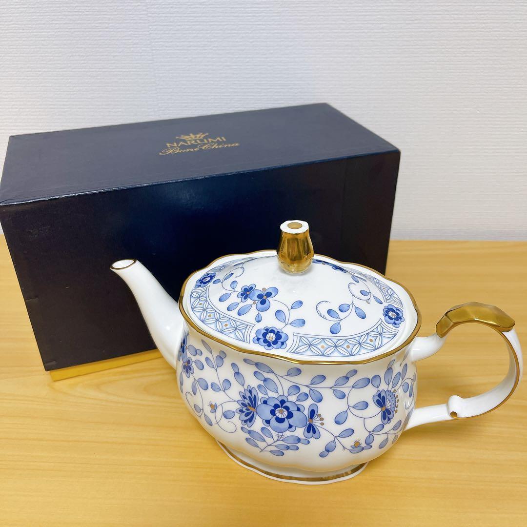 【美品】NARUMI　ナルミ　ミラノ ボーンチャイナ　ティーポット　箱付き 楽天市場】【NARUMI】 【ナルミ】 ボーンチャイナ ミラノ ティーポット