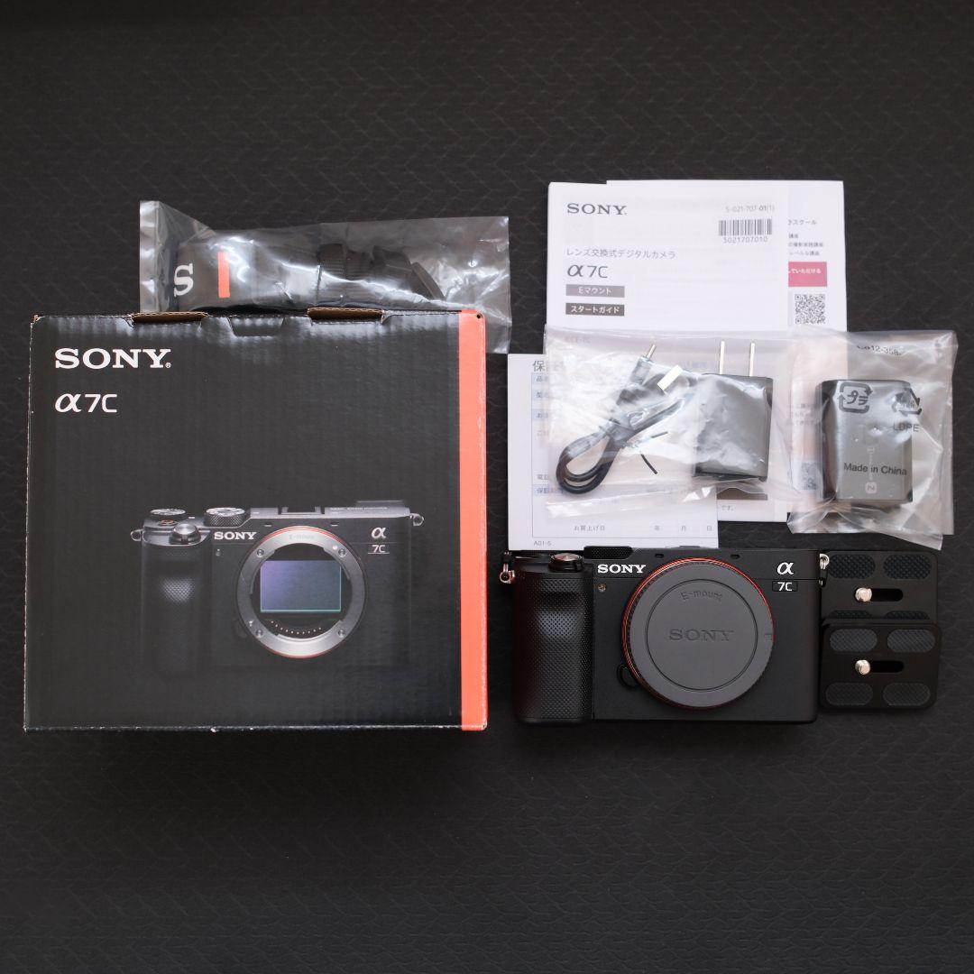 SONY ILCE-7C ブラック α7c ソニー SONY ミラーレス一眼カメラ α7C ボディ ILCE-7C ブラック の