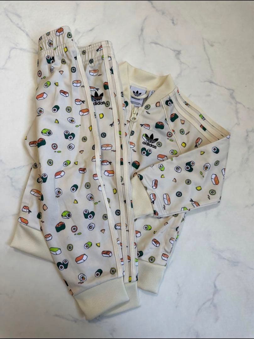 新品未使用　アディダス　ジャージ　セットアップ　寿司柄　100 楽天市場】＼楽天1位！／ アディダス ジャージ 上下 メンズ