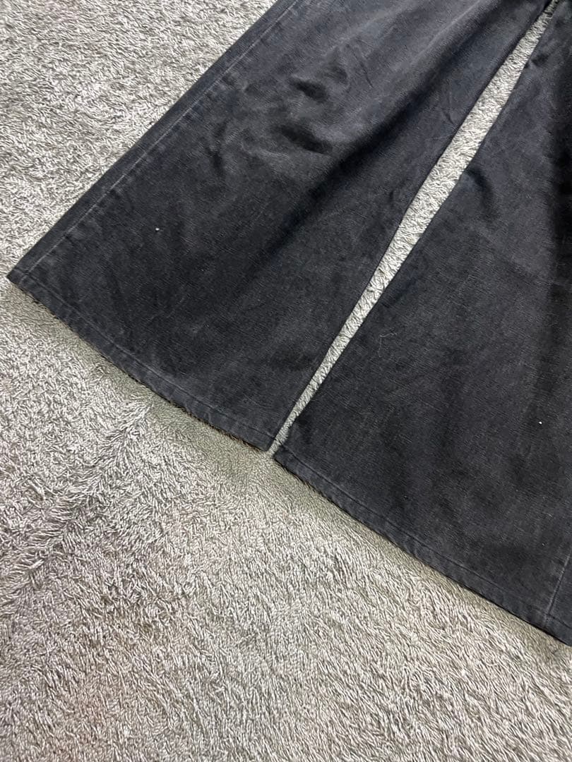 パンツ \"DIESEL\" Black Wide leg Denim