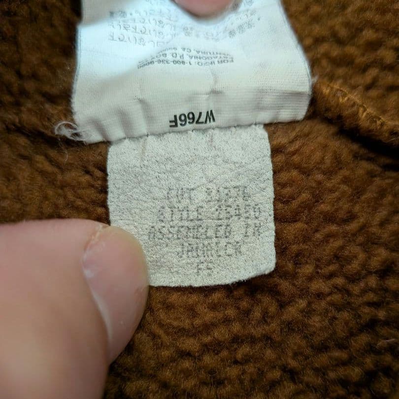 ヴ*ー様 【М】 激レア パタゴニア スナップT ベアブラウン 90S