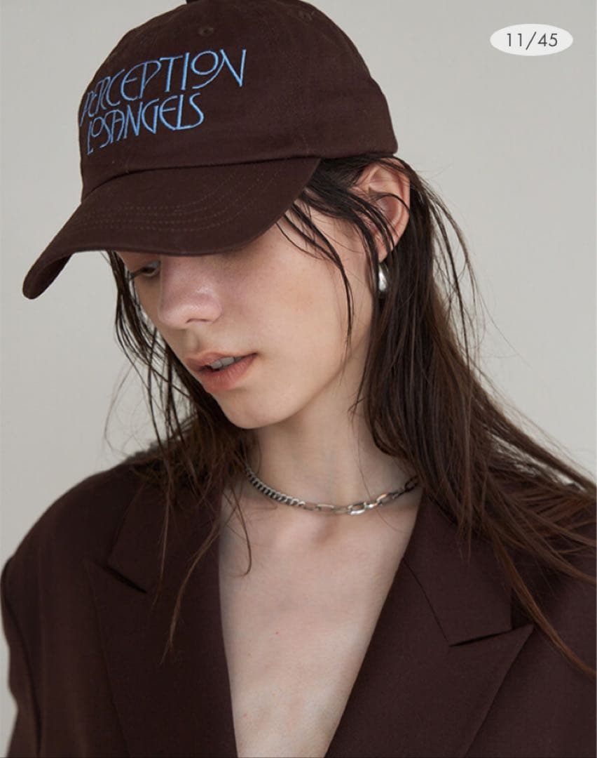 新品未使用 CREDONA / THE C】MESSAGE CAP ブラウン - メルカリ