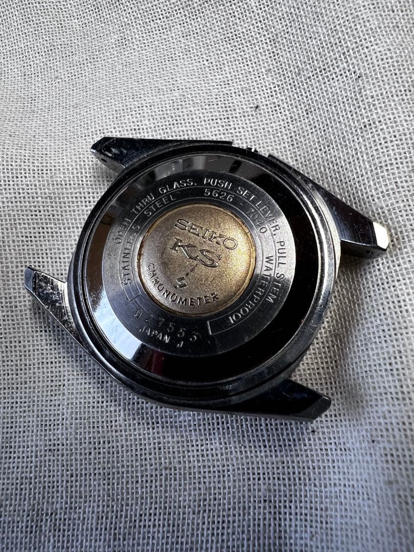 キングセイコー KS 5626 ケース 裏蓋付き クロノメーター レア キングセイコー KS 5626 ケース 裏蓋付き クロノメーター レア - メルカリ