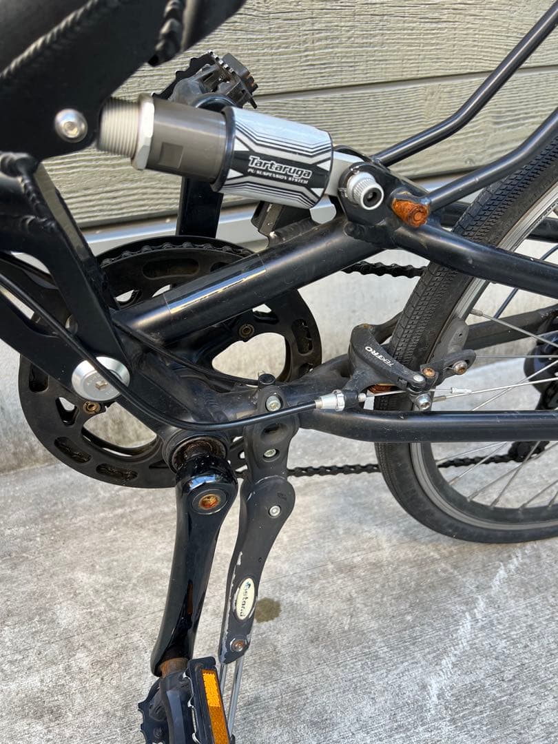 引取り】 Tartaruga type s kk タルタルーガ 折り畳み自転車