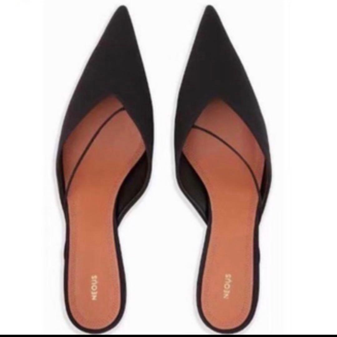 NEOUS パンプス NEOUS/ネオアス】MATAR LACE CREPE PUMPS（パンプス）｜AP STUDIO