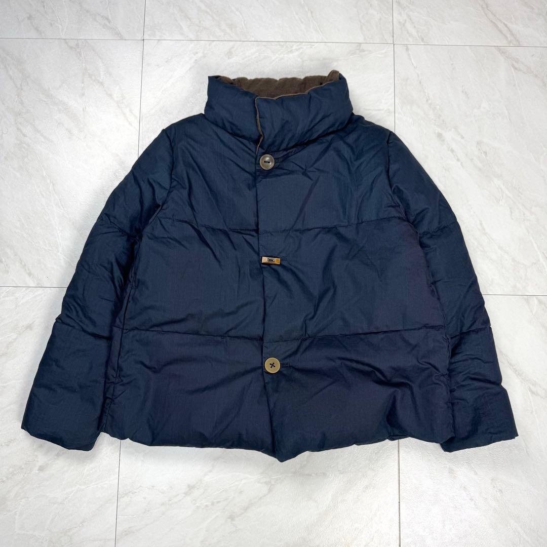 パラスパレス インディゴ コットン ダウンジャケット サイズ0 - メルカリ