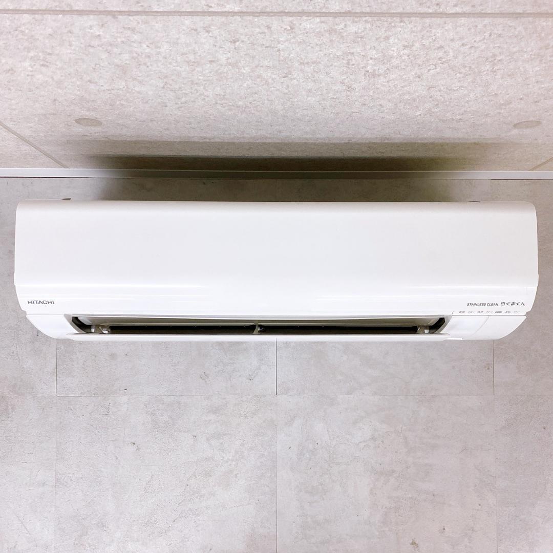 【2024年製】高年式 2.2kw 日立 エアコン RAS-KW22N (W)
