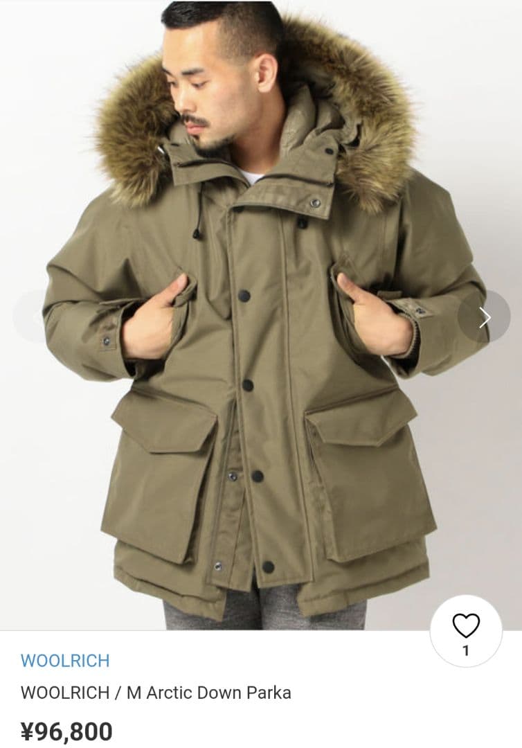 WOOLRICH アークティックダウンパーカ　GORE-TEX ゴアテックス GORE-TEX 2LAYER NEW ARCTIC PARKA WJOU0167｜WOOLRICH 正規取扱店