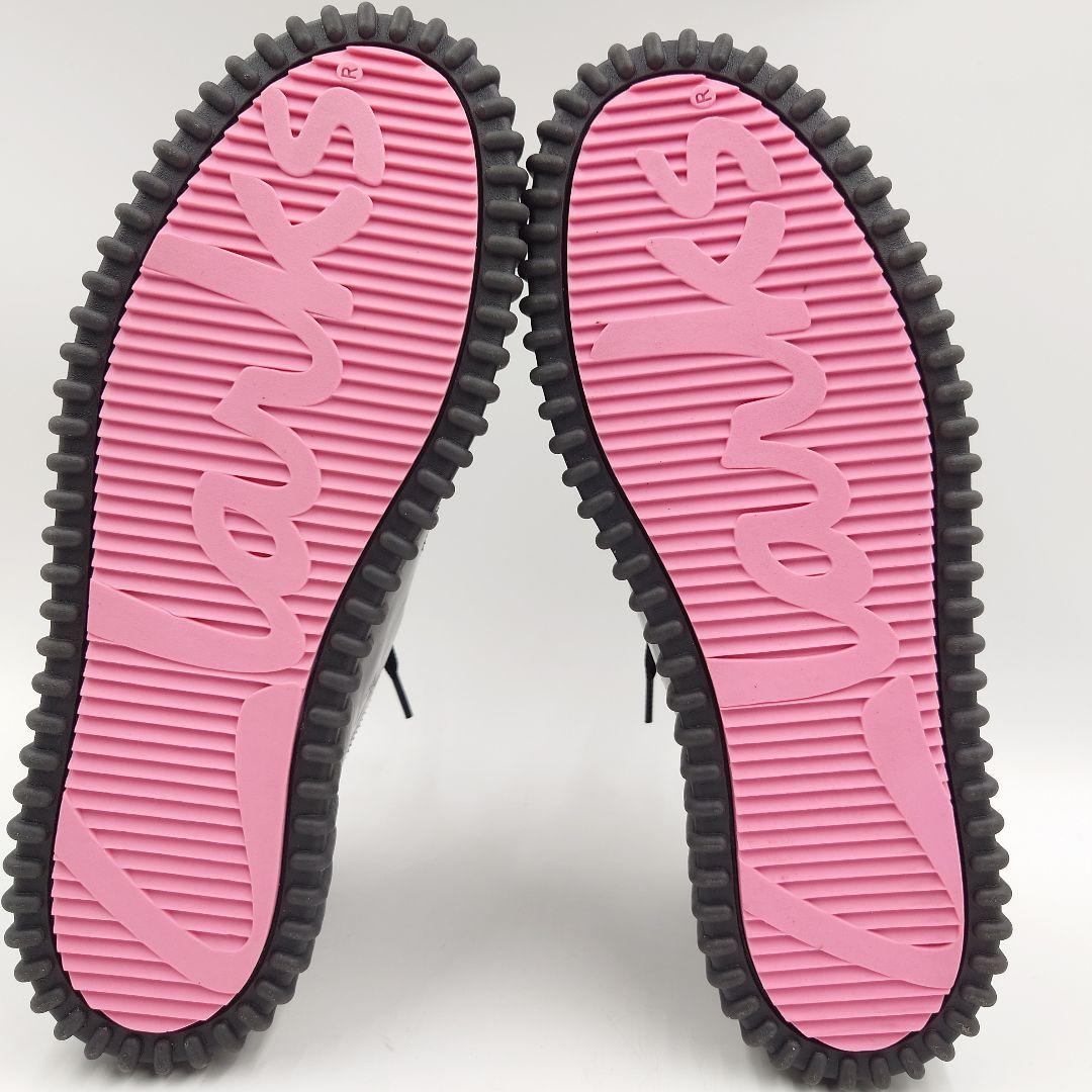 美品 クラークス トーヒルハート 26.5cm 黒 厚底 ハート ワラビー