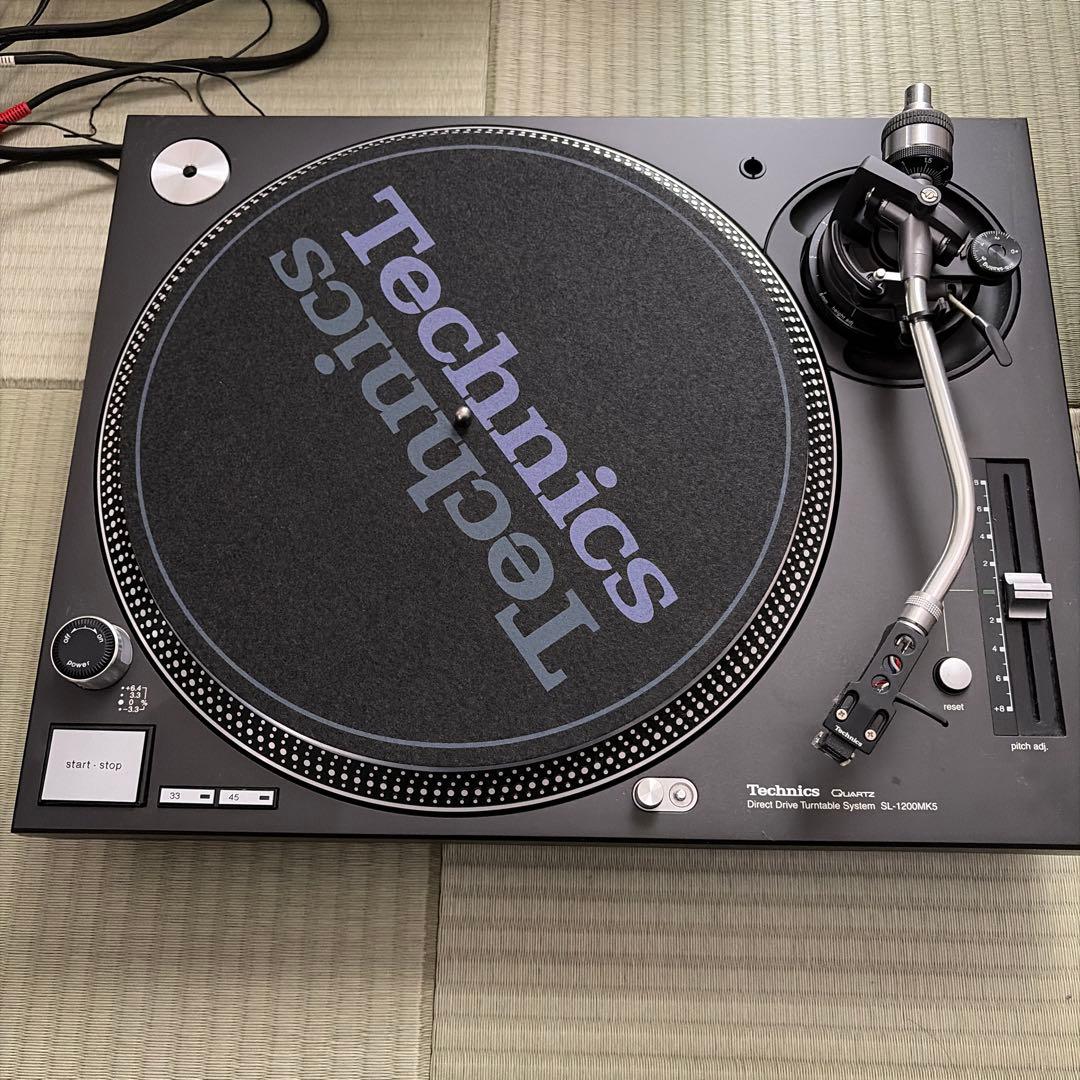 Technics SL-1200MK5テクニクス　ターンテーブル　 DJ機材　黒 s-l400.jpg