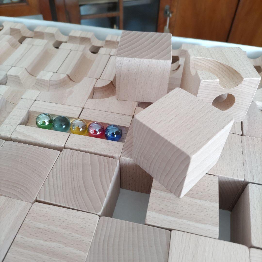 CUBLOCK cuboro standard 木製ブロック玩具 キュボロ 木製ブロック 60