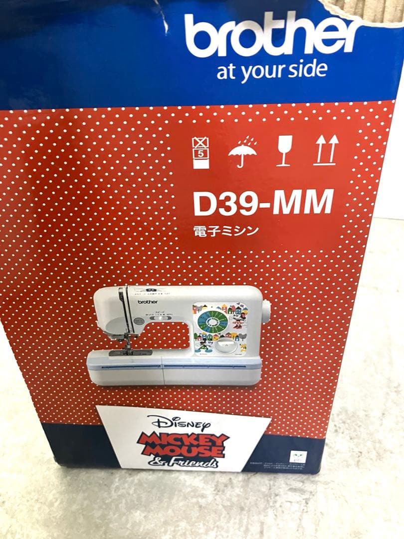 brother ブラザー D39-MM ミッキーマウスデザイン電子ミシン - メルカリ
