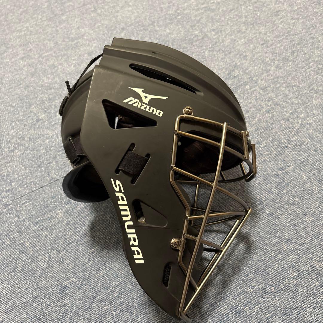 USA ミズノ サムライG4 ホッケー型キャッチャーマスク ”阿部モデル