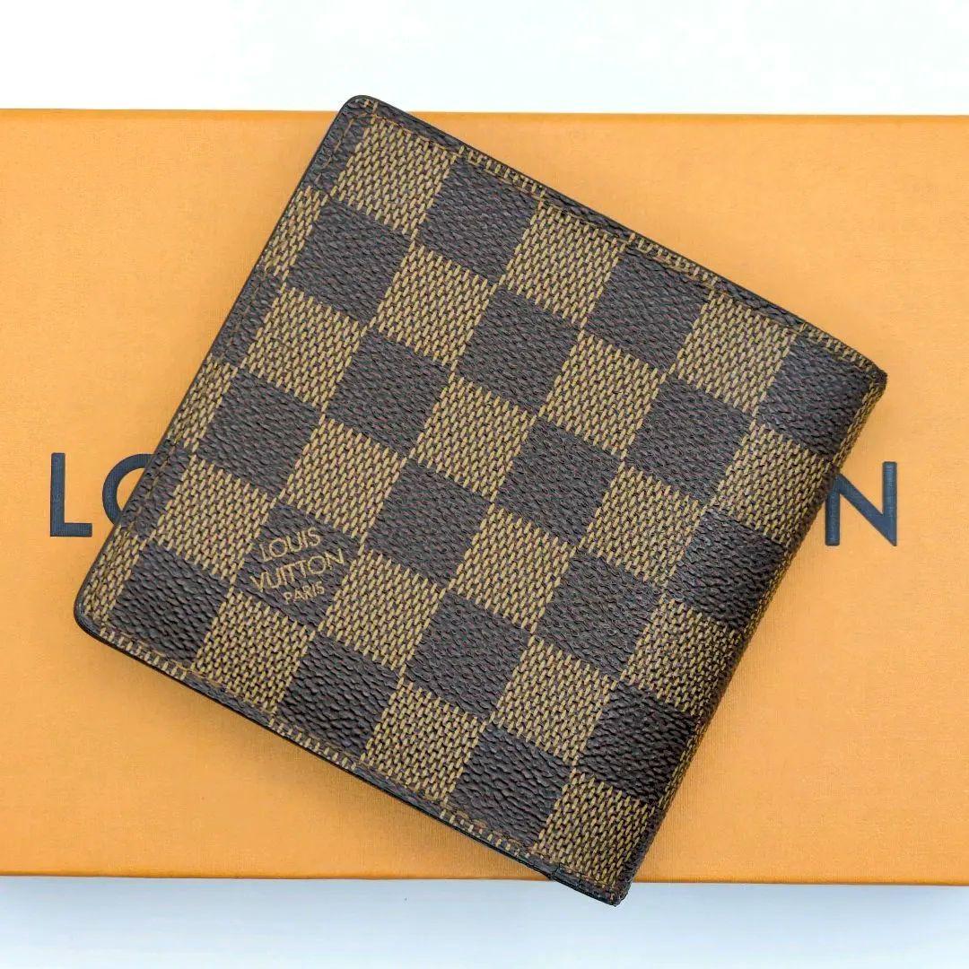 ルイヴィトン 二つ折り財布 ポルトフォイユ マルコ ダミエ ルイ・ヴィトン 二つ折り財布 ポルトフォイユ・マルコ ダミエ・グラ